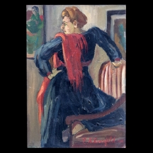 אדית רוזנפלד - 'גברת עם צעיף אדום'