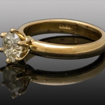 טבעת יהלום מרשימה (כ: 1.40 קארט יהלום)