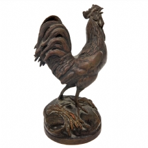 Auguste Cain - פסל ברונזה עתיק בדמות תרנגול