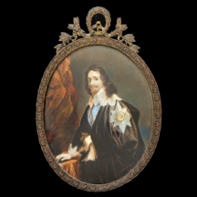 ציור מניאטורה של המלך צ'ארלס