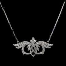 ענק עשוי זהב לבן 18 קארט