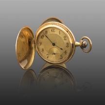 שעון כיס עתיק עשוי זהב