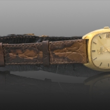 שעון יד ישן לגבר מתוצרת: 'Omega', דגם: 'Deville '
