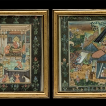 זוג מיניאטורות הודיות (X2)