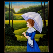 מאיר פיצ'חדזה - 'אישה בכחול'